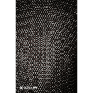 Long Sleeve Steel Chainmail Hauberk - 9mm Round Rings