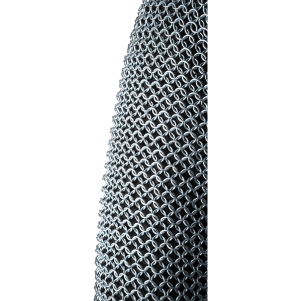 Galvanized Steel Chainmail Hauberk - 10mm Round Rings