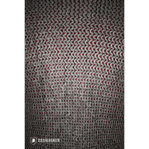 Wedge Riveted Chainmail Haubergeon - 9mm Flat Rings