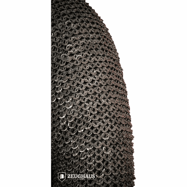 Stainless Steel Riveted Chainmail Hauberk - 9mm Flat Rings