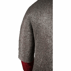 Riveted Chainmail Haubergeon - 6mm Flat Rings