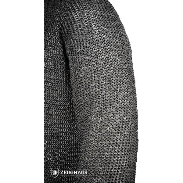 Riveted Chainmail Hauberk - 6mm Flat Rings
