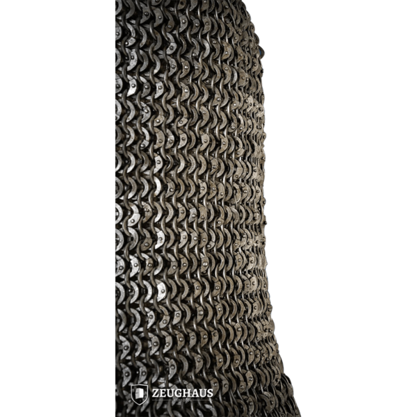 Riveted Chainmail Coif - 6mm Flat Rings