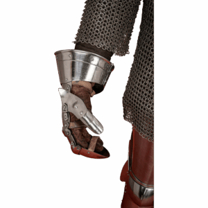 Steel Mitten Gauntlets - Polished