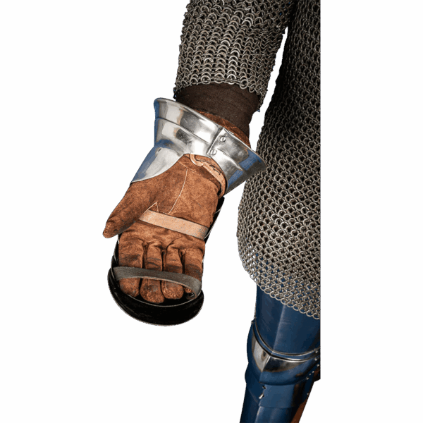 15th Century Mitten Gauntlets - Polished