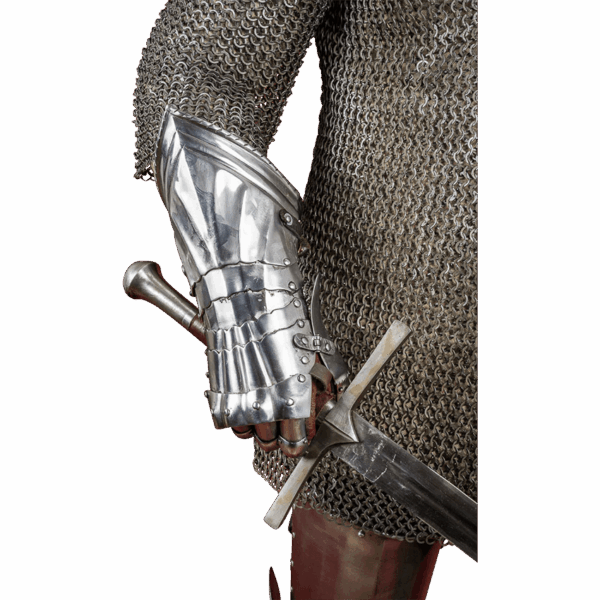 15th Century German Gauntlets - Polished