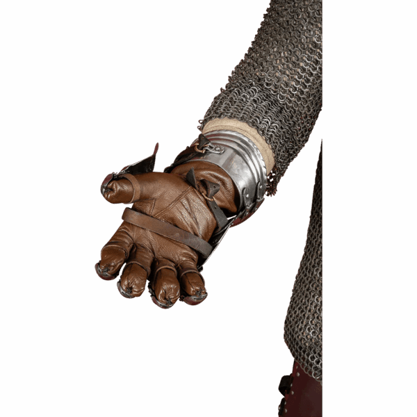 15th Century German Gauntlets - Polished