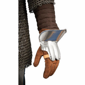 Steel Demi Gauntlets - Polished