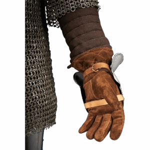 Steel Demi Gauntlets - Polished