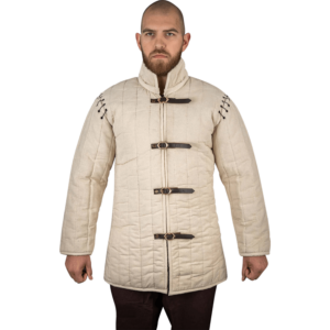 Medieval Gambeson with Removable Sleeves