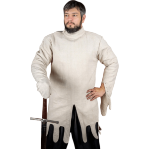 Light Gambeson with Attached Gloves