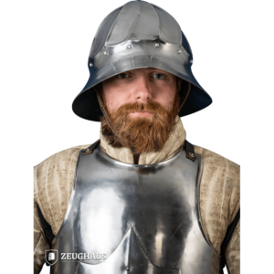 Burgundian Kettle Hat - Polished