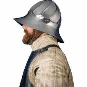 Burgundian Kettle Hat - Polished