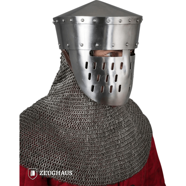 Norman Kalota Helmet with Aventail - Polished