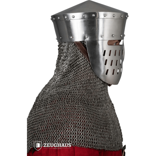 Norman Kalota Helmet with Aventail - Polished