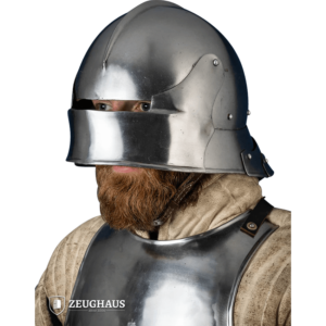 15th Century German Sallet Helmet - Polished