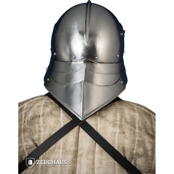 15th Century German Sallet Helmet - Polished