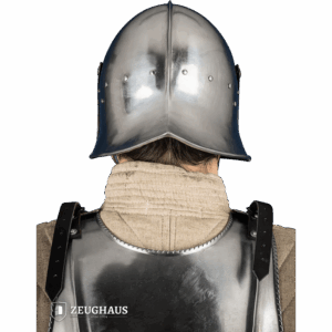 Burgundian Sallet Helmet - Polished