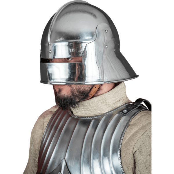 Infantry Sallet Helmet - Polished