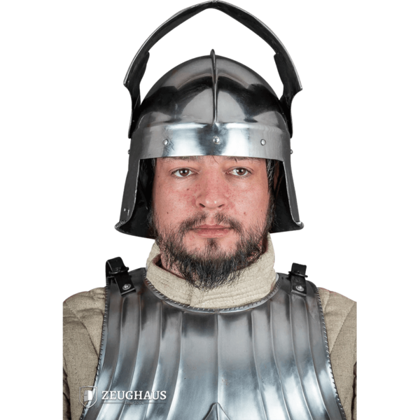 Infantry Sallet Helmet - Polished