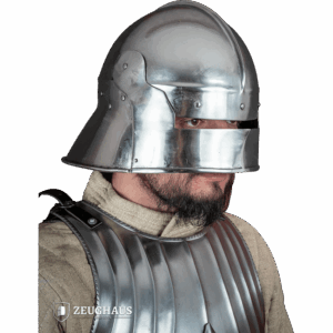 Infantry Sallet Helmet - Polished