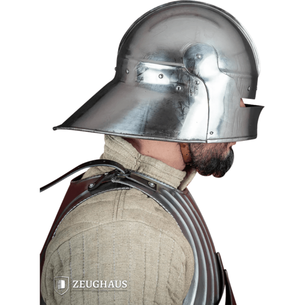 Infantry Sallet Helmet - Polished