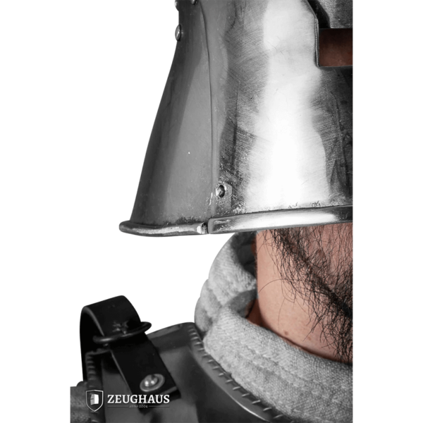 Infantry Sallet Helmet - Polished