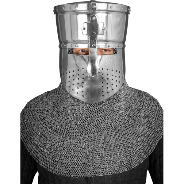 Early Medieval Pot Helmet - Polished