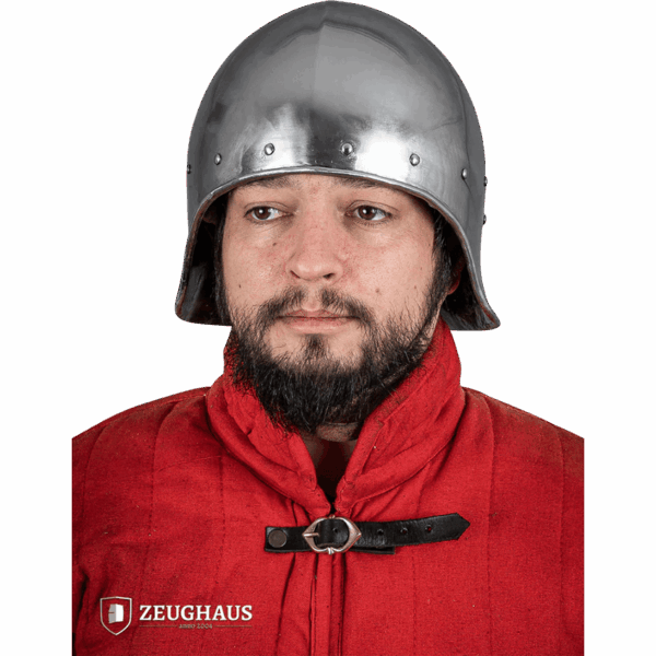 Open Sallet Helmet - Polished