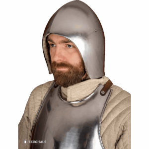 Simple Bascinet Helmet - Polished