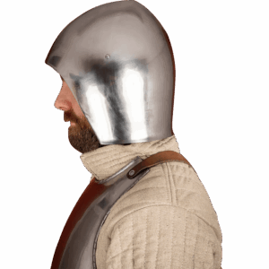 Simple Bascinet Helmet - Polished