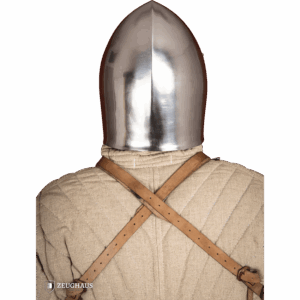 Simple Bascinet Helmet - Polished