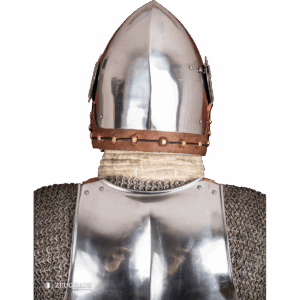 Houndskull Churburg Bascinet Helmet - Polished