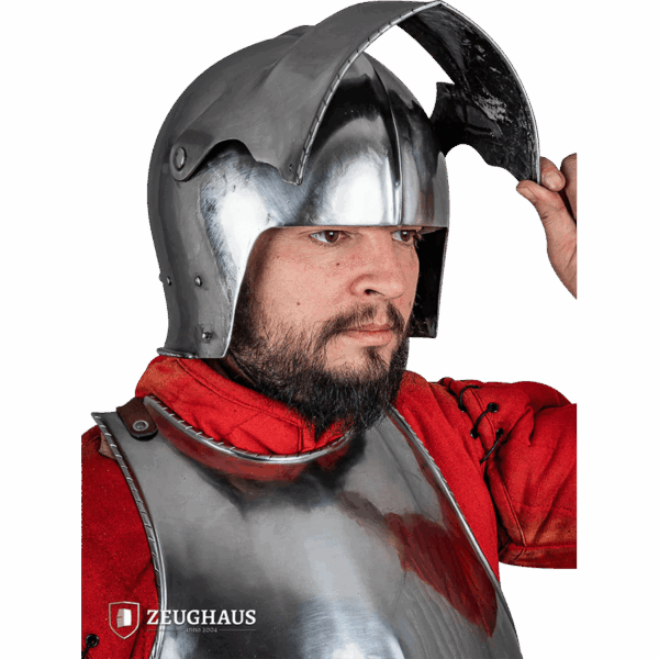 Swiss Sallet Helmet - Polished