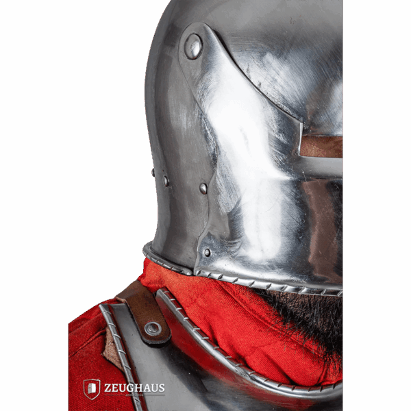 Swiss Sallet Helmet - Polished
