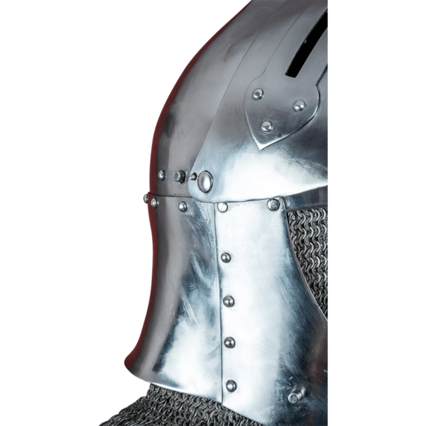 Sugar Loaf Helmet with Visor - Polished