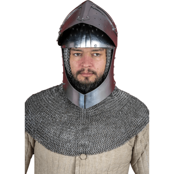 Sugar Loaf Helmet with Visor - Polished