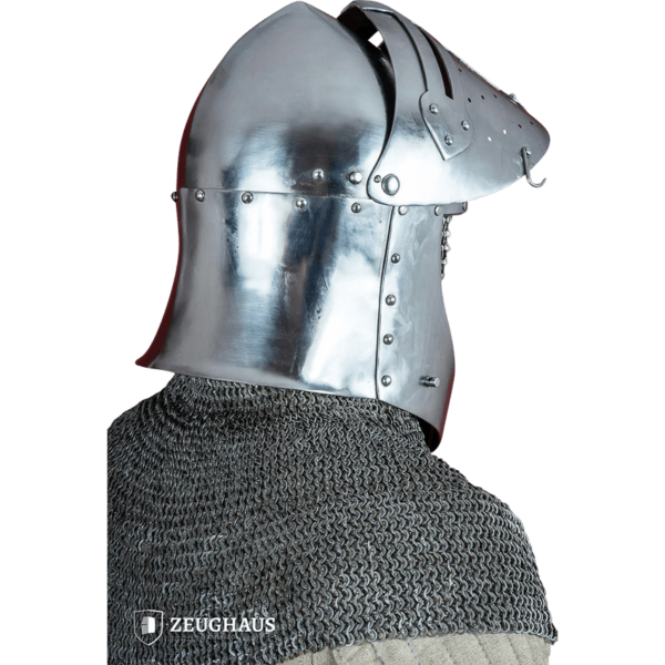 Sugar Loaf Helmet with Visor - Polished