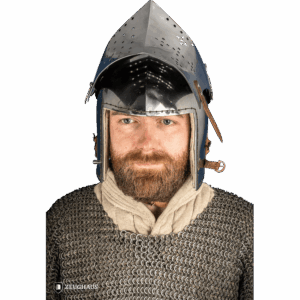 Bascinet Helmet - Polished