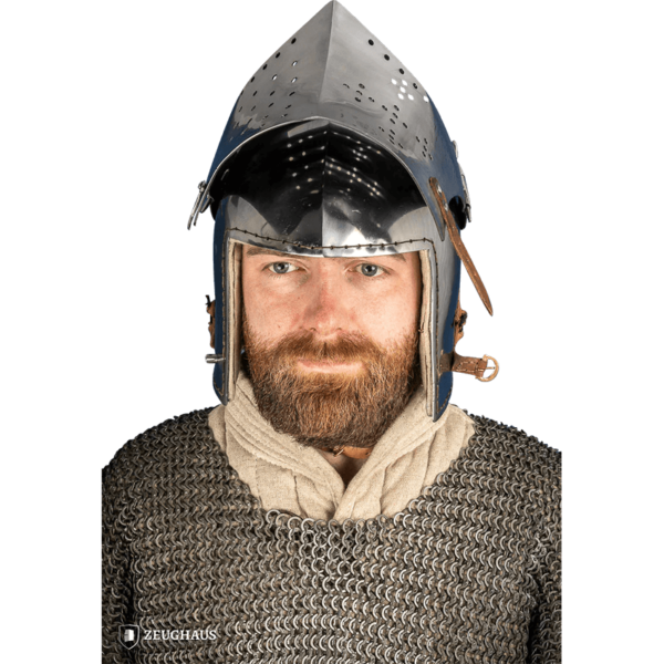 Bascinet Helmet - Polished