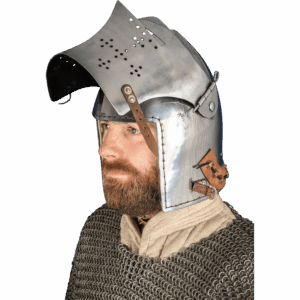 Bascinet Helmet - Polished