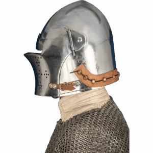Bascinet Helmet - Polished