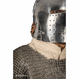Bascinet Helmet - Polished