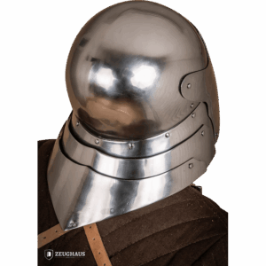 15th Century German Full Visor Sallet Helmet - Polished