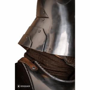 15th Century German Full Visor Sallet Helmet - Polished