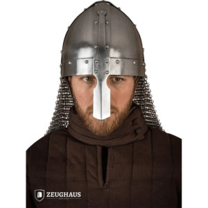Nasal Spangenhelmet with Aventail - Polished
