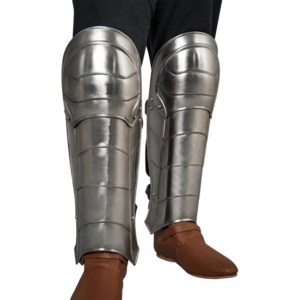 Champion Steel Greaves - Polished