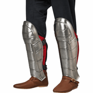 Champion Steel Greaves - Polished