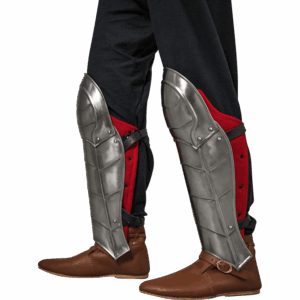 Champion Steel Greaves - Polished