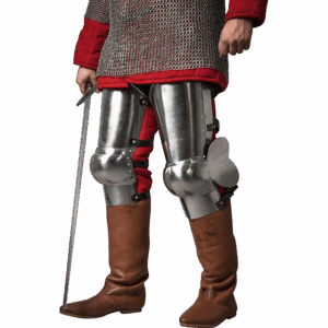 14th Century Upper Leg Armour - Polished